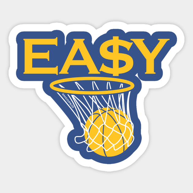 EA$Y Sticker by TABRON PUBLISHING